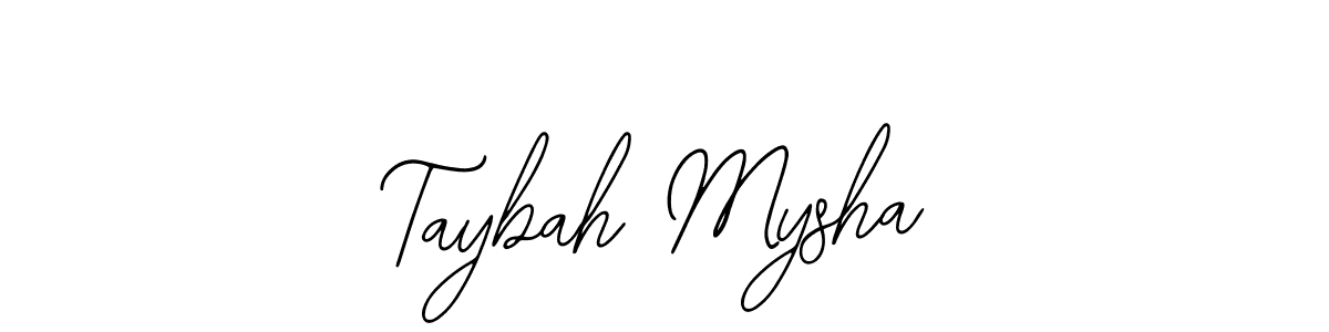 Check out images of Autograph of Taybah Mysha name. Actor Taybah Mysha Signature Style. Bearetta-2O07w is a professional sign style online. Taybah Mysha signature style 12 images and pictures png