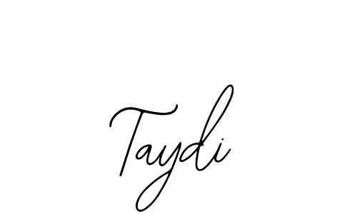 Use a signature maker to create a handwritten signature online. With this signature software, you can design (Bearetta-2O07w) your own signature for name Taydi. Taydi signature style 12 images and pictures png