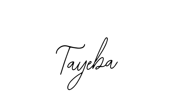 Make a beautiful signature design for name Tayeba. Use this online signature maker to create a handwritten signature for free. Tayeba signature style 12 images and pictures png