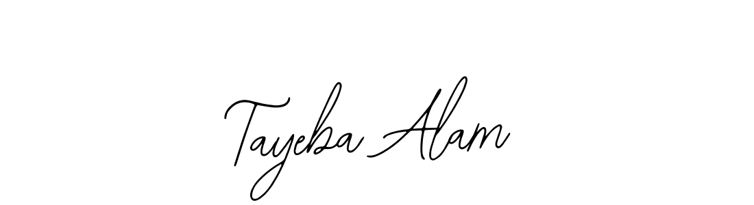 Make a beautiful signature design for name Tayeba Alam. With this signature (Bearetta-2O07w) style, you can create a handwritten signature for free. Tayeba Alam signature style 12 images and pictures png