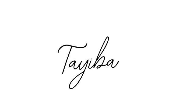 How to make Tayiba signature? Bearetta-2O07w is a professional autograph style. Create handwritten signature for Tayiba name. Tayiba signature style 12 images and pictures png