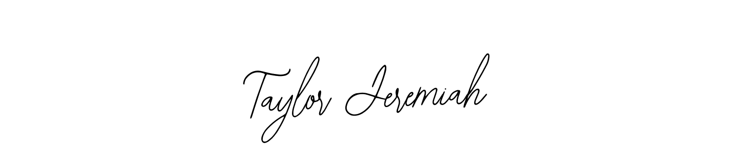 Make a beautiful signature design for name Taylor Jeremiah. With this signature (Bearetta-2O07w) style, you can create a handwritten signature for free. Taylor Jeremiah signature style 12 images and pictures png