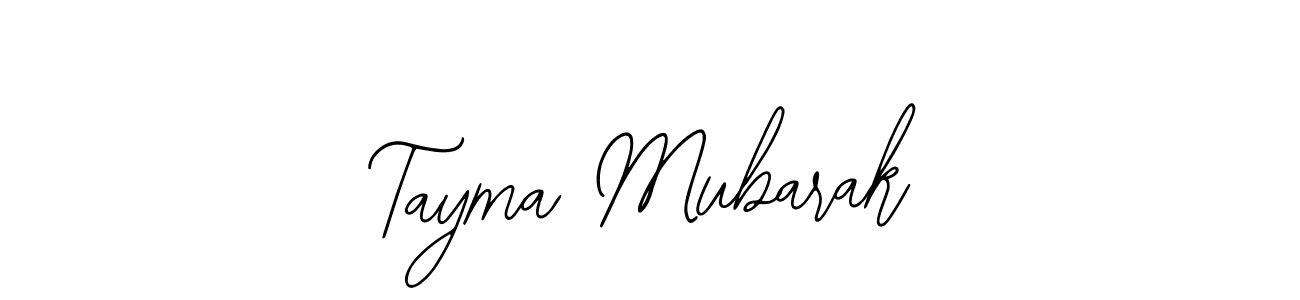 Best and Professional Signature Style for Tayma Mubarak. Bearetta-2O07w Best Signature Style Collection. Tayma Mubarak signature style 12 images and pictures png