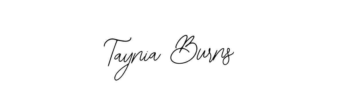 Similarly Bearetta-2O07w is the best handwritten signature design. Signature creator online .You can use it as an online autograph creator for name Taynia Burns. Taynia Burns signature style 12 images and pictures png
