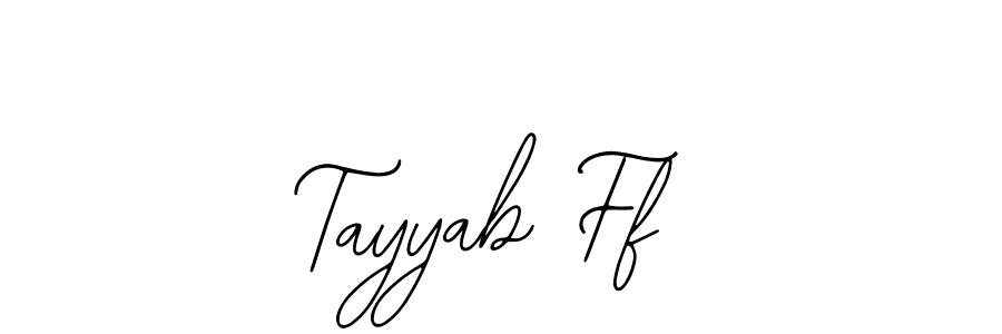 The best way (Bearetta-2O07w) to make a short signature is to pick only two or three words in your name. The name Tayyab Ff include a total of six letters. For converting this name. Tayyab Ff signature style 12 images and pictures png