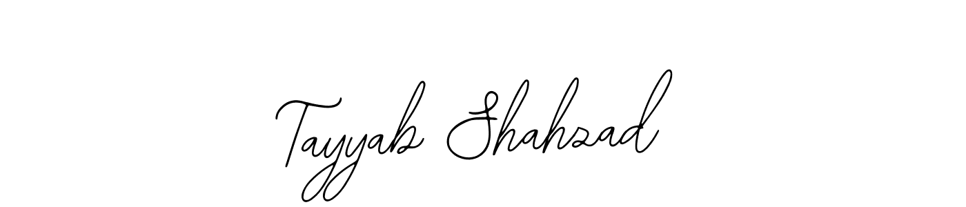 Make a short Tayyab Shahzad signature style. Manage your documents anywhere anytime using Bearetta-2O07w. Create and add eSignatures, submit forms, share and send files easily. Tayyab Shahzad signature style 12 images and pictures png
