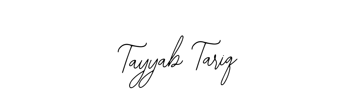 How to make Tayyab Tariq name signature. Use Bearetta-2O07w style for creating short signs online. This is the latest handwritten sign. Tayyab Tariq signature style 12 images and pictures png