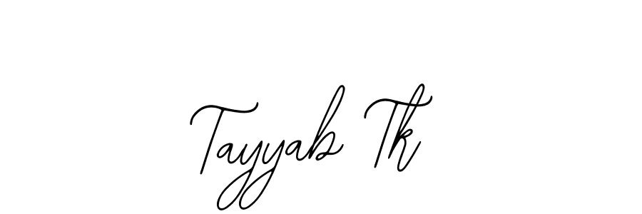 Also You can easily find your signature by using the search form. We will create Tayyab Tk name handwritten signature images for you free of cost using Bearetta-2O07w sign style. Tayyab Tk signature style 12 images and pictures png