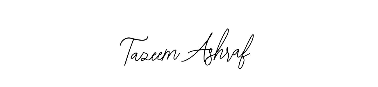 Create a beautiful signature design for name Tazeem Ashraf. With this signature (Bearetta-2O07w) fonts, you can make a handwritten signature for free. Tazeem Ashraf signature style 12 images and pictures png