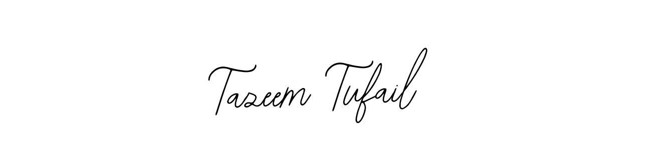 Tazeem Tufail stylish signature style. Best Handwritten Sign (Bearetta-2O07w) for my name. Handwritten Signature Collection Ideas for my name Tazeem Tufail. Tazeem Tufail signature style 12 images and pictures png