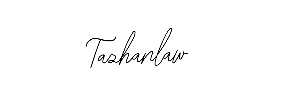 How to make Tazhanlaw signature? Bearetta-2O07w is a professional autograph style. Create handwritten signature for Tazhanlaw name. Tazhanlaw signature style 12 images and pictures png