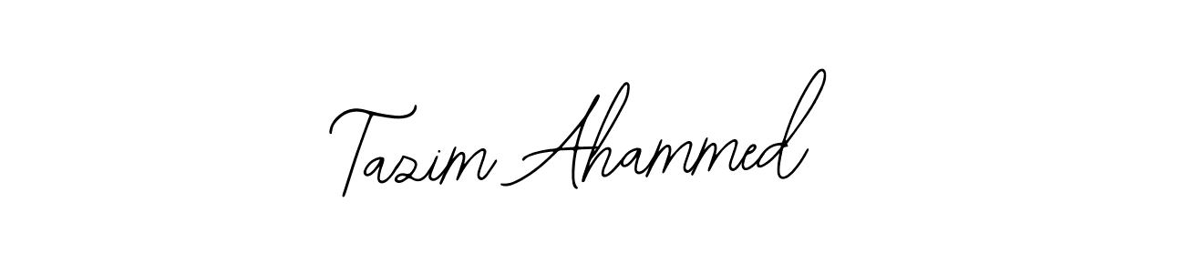 Also we have Tazim Ahammed name is the best signature style. Create professional handwritten signature collection using Bearetta-2O07w autograph style. Tazim Ahammed signature style 12 images and pictures png