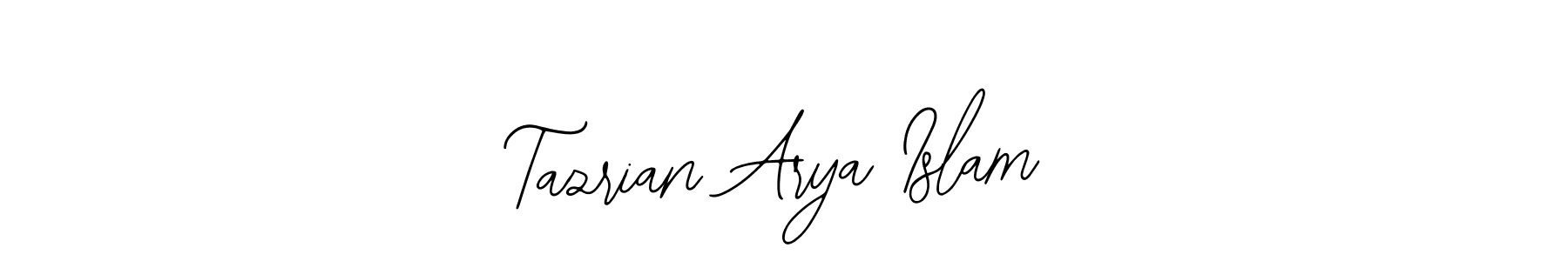 How to make Tazrian Arya Islam signature? Bearetta-2O07w is a professional autograph style. Create handwritten signature for Tazrian Arya Islam name. Tazrian Arya Islam signature style 12 images and pictures png