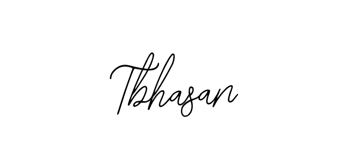 The best way (Bearetta-2O07w) to make a short signature is to pick only two or three words in your name. The name Tbhasan include a total of six letters. For converting this name. Tbhasan signature style 12 images and pictures png