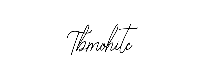 How to make Tbmohite name signature. Use Bearetta-2O07w style for creating short signs online. This is the latest handwritten sign. Tbmohite signature style 12 images and pictures png