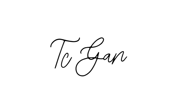 Also You can easily find your signature by using the search form. We will create Tc Gan name handwritten signature images for you free of cost using Bearetta-2O07w sign style. Tc Gan signature style 12 images and pictures png