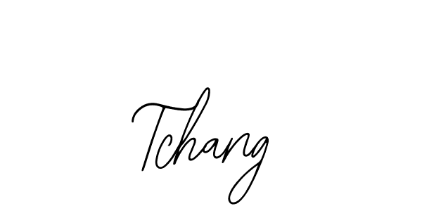 How to make Tchang signature? Bearetta-2O07w is a professional autograph style. Create handwritten signature for Tchang name. Tchang signature style 12 images and pictures png
