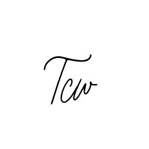 It looks lik you need a new signature style for name Tcw. Design unique handwritten (Bearetta-2O07w) signature with our free signature maker in just a few clicks. Tcw signature style 12 images and pictures png