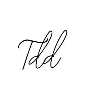 Tdd stylish signature style. Best Handwritten Sign (Bearetta-2O07w) for my name. Handwritten Signature Collection Ideas for my name Tdd. Tdd signature style 12 images and pictures png