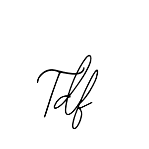 if you are searching for the best signature style for your name Tdf. so please give up your signature search. here we have designed multiple signature styles  using Bearetta-2O07w. Tdf signature style 12 images and pictures png