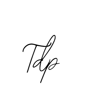 Create a beautiful signature design for name Tdp. With this signature (Bearetta-2O07w) fonts, you can make a handwritten signature for free. Tdp signature style 12 images and pictures png