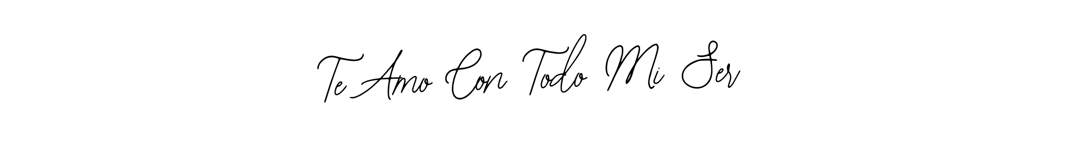 Make a beautiful signature design for name Te Amo Con Todo Mi Ser. Use this online signature maker to create a handwritten signature for free. Te Amo Con Todo Mi Ser signature style 12 images and pictures png