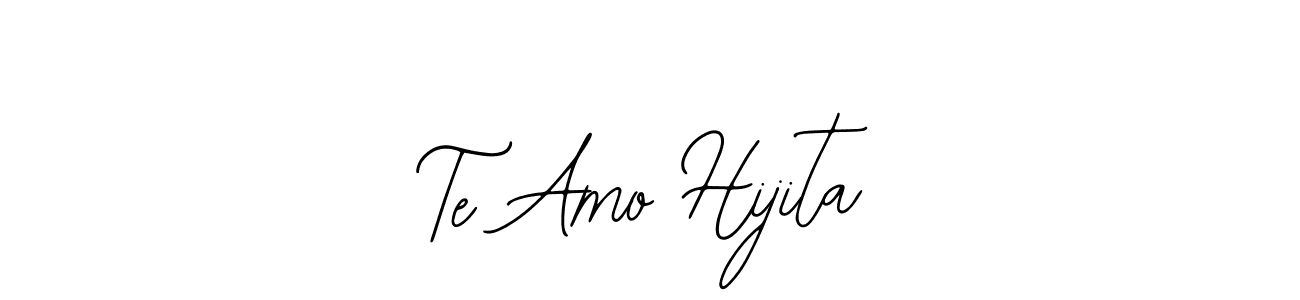 Best and Professional Signature Style for Te Amo Hijita. Bearetta-2O07w Best Signature Style Collection. Te Amo Hijita signature style 12 images and pictures png