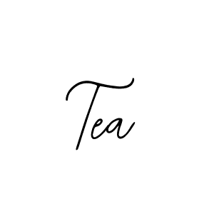 Design your own signature with our free online signature maker. With this signature software, you can create a handwritten (Bearetta-2O07w) signature for name Tea. Tea signature style 12 images and pictures png