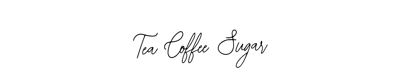 Similarly Bearetta-2O07w is the best handwritten signature design. Signature creator online .You can use it as an online autograph creator for name Tea Coffee Sugar. Tea Coffee Sugar signature style 12 images and pictures png