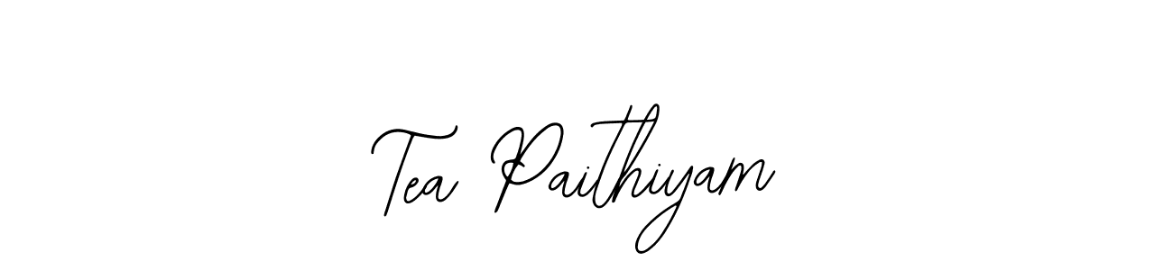 Create a beautiful signature design for name Tea Paithiyam. With this signature (Bearetta-2O07w) fonts, you can make a handwritten signature for free. Tea Paithiyam signature style 12 images and pictures png