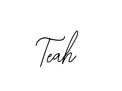 How to make Teah signature? Bearetta-2O07w is a professional autograph style. Create handwritten signature for Teah name. Teah signature style 12 images and pictures png