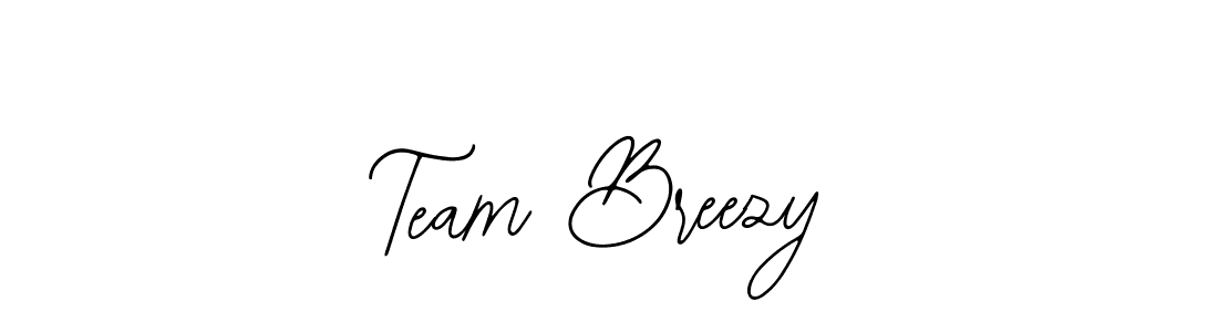 Make a beautiful signature design for name Team Breezy. With this signature (Bearetta-2O07w) style, you can create a handwritten signature for free. Team Breezy signature style 12 images and pictures png