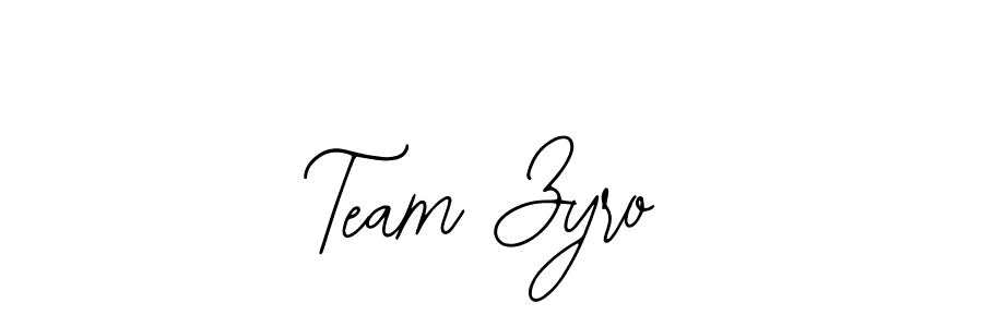 Make a beautiful signature design for name Team Zyro. With this signature (Bearetta-2O07w) style, you can create a handwritten signature for free. Team Zyro signature style 12 images and pictures png