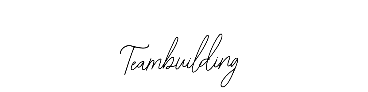 Create a beautiful signature design for name Teambuilding. With this signature (Bearetta-2O07w) fonts, you can make a handwritten signature for free. Teambuilding signature style 12 images and pictures png