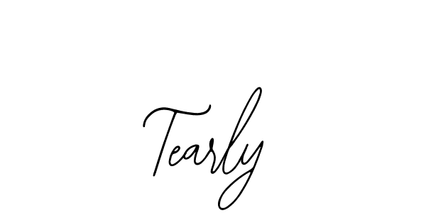 Tearly stylish signature style. Best Handwritten Sign (Bearetta-2O07w) for my name. Handwritten Signature Collection Ideas for my name Tearly. Tearly signature style 12 images and pictures png