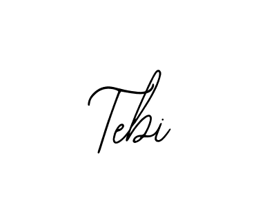 Use a signature maker to create a handwritten signature online. With this signature software, you can design (Bearetta-2O07w) your own signature for name Tebi. Tebi signature style 12 images and pictures png