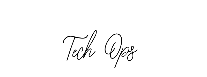 Tech Ops stylish signature style. Best Handwritten Sign (Bearetta-2O07w) for my name. Handwritten Signature Collection Ideas for my name Tech Ops. Tech Ops signature style 12 images and pictures png