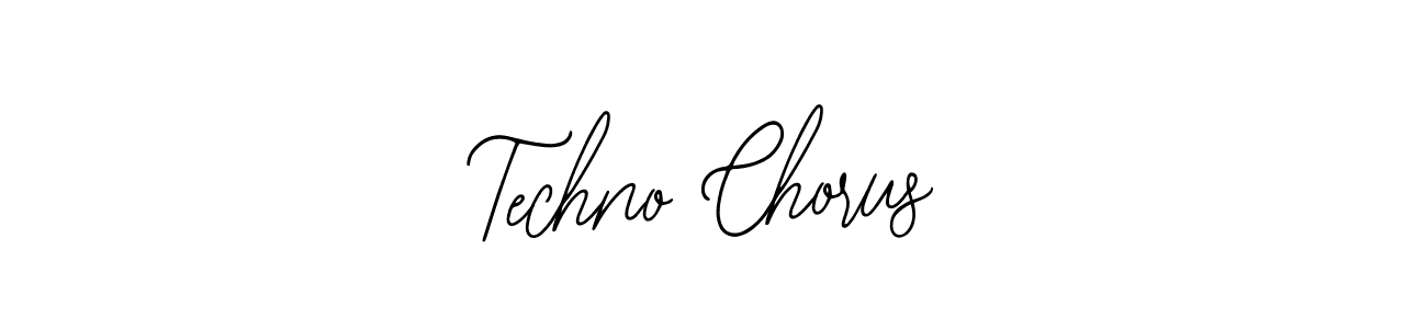 Also we have Techno Chorus name is the best signature style. Create professional handwritten signature collection using Bearetta-2O07w autograph style. Techno Chorus signature style 12 images and pictures png
