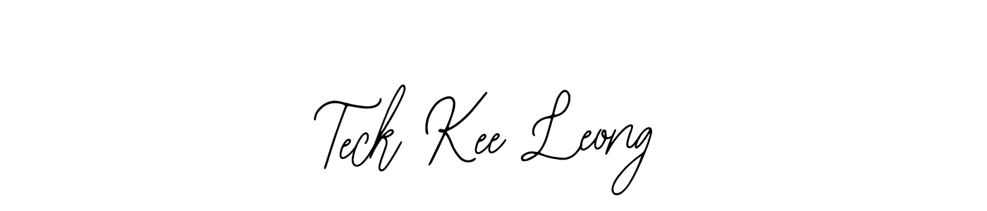 Teck Kee Leong stylish signature style. Best Handwritten Sign (Bearetta-2O07w) for my name. Handwritten Signature Collection Ideas for my name Teck Kee Leong. Teck Kee Leong signature style 12 images and pictures png