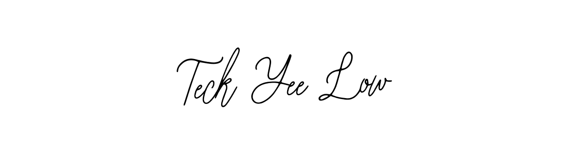 Design your own signature with our free online signature maker. With this signature software, you can create a handwritten (Bearetta-2O07w) signature for name Teck Yee Low. Teck Yee Low signature style 12 images and pictures png