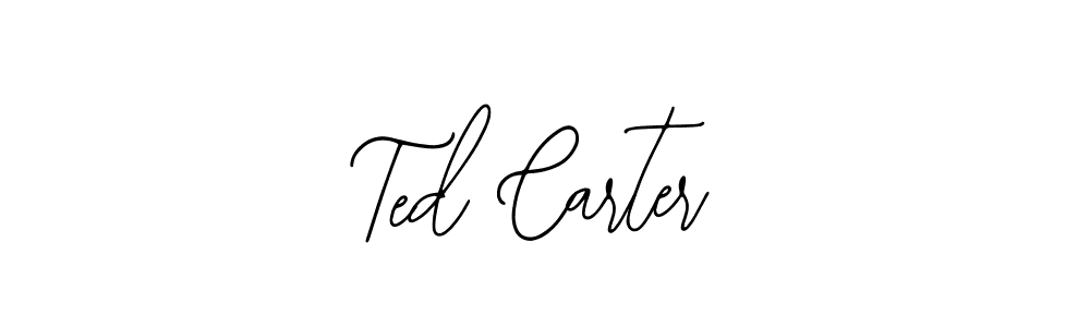 Design your own signature with our free online signature maker. With this signature software, you can create a handwritten (Bearetta-2O07w) signature for name Ted Carter. Ted Carter signature style 12 images and pictures png