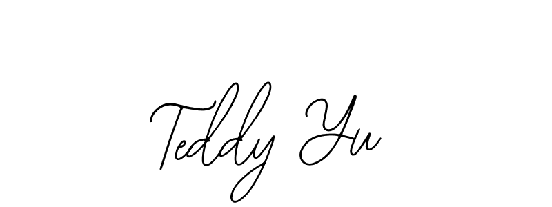 It looks lik you need a new signature style for name Teddy Yu. Design unique handwritten (Bearetta-2O07w) signature with our free signature maker in just a few clicks. Teddy Yu signature style 12 images and pictures png