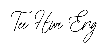 The Bearetta-2O07w handwriting style adds charm and authenticity to name Tee Hwe Eng. A wonderful choice for personal thank-you notes. Tee Hwe Eng signature style 12 images and pictures png