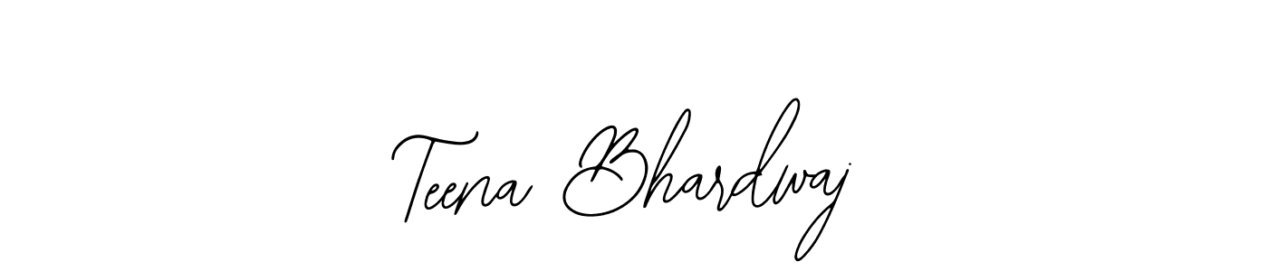 How to make Teena Bhardwaj signature? Bearetta-2O07w is a professional autograph style. Create handwritten signature for Teena Bhardwaj name. Teena Bhardwaj signature style 12 images and pictures png