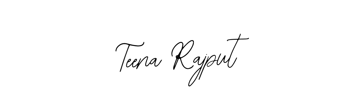 Design your own signature with our free online signature maker. With this signature software, you can create a handwritten (Bearetta-2O07w) signature for name Teena Rajput. Teena Rajput signature style 12 images and pictures png