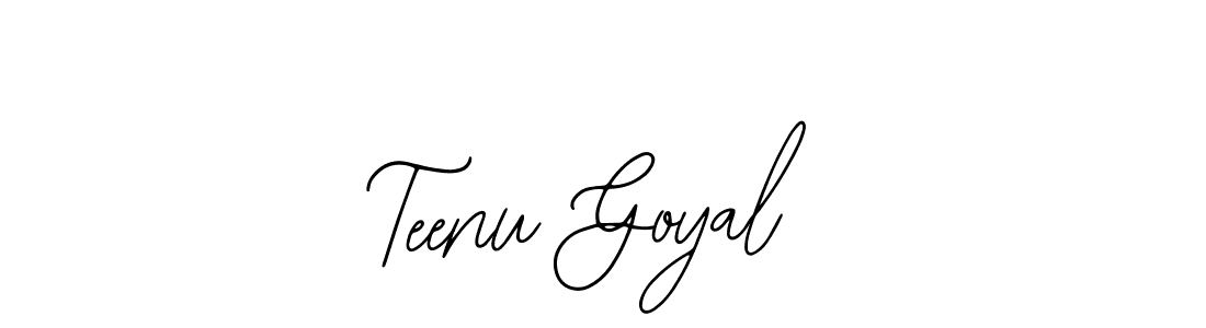 Make a beautiful signature design for name Teenu Goyal. Use this online signature maker to create a handwritten signature for free. Teenu Goyal signature style 12 images and pictures png