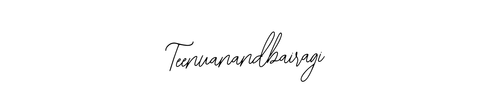 Make a beautiful signature design for name Teenuanandbairagi. With this signature (Bearetta-2O07w) style, you can create a handwritten signature for free. Teenuanandbairagi signature style 12 images and pictures png