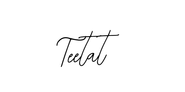 if you are searching for the best signature style for your name Teetat. so please give up your signature search. here we have designed multiple signature styles  using Bearetta-2O07w. Teetat signature style 12 images and pictures png