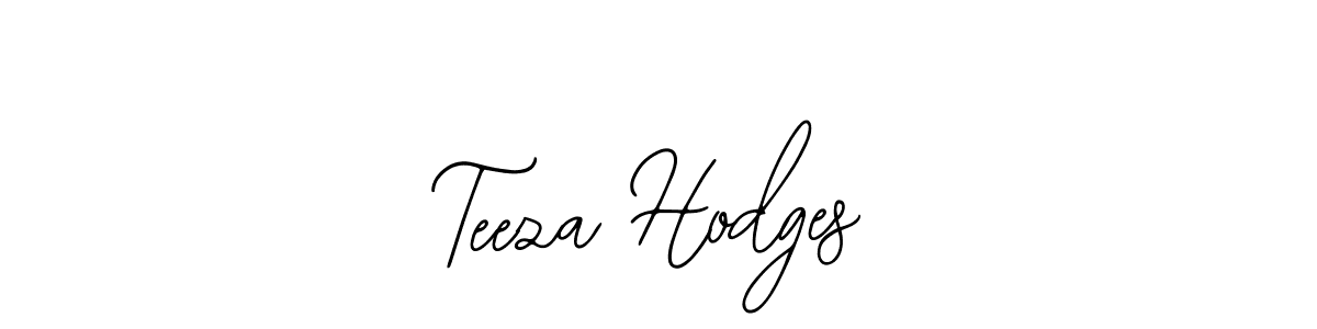 Design your own signature with our free online signature maker. With this signature software, you can create a handwritten (Bearetta-2O07w) signature for name Teeza Hodges. Teeza Hodges signature style 12 images and pictures png