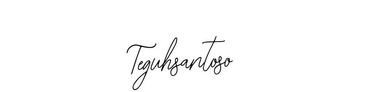 Also You can easily find your signature by using the search form. We will create Teguhsantoso name handwritten signature images for you free of cost using Bearetta-2O07w sign style. Teguhsantoso signature style 12 images and pictures png
